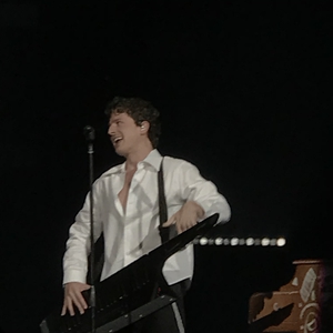 Charlie Puth at Melbourne City Centre, Australia in Margaret Court Arena 2023